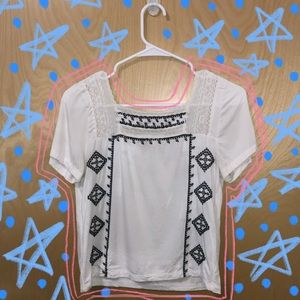 Embroidered “Soft and Sexy” Shirt